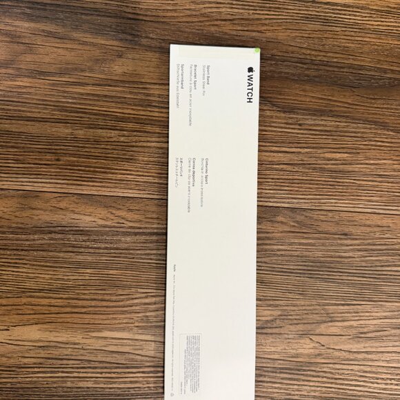 NEW IN BOX Apple Watch Sport Band in "Starlight" S/M 41MM - Picture 2 of 2